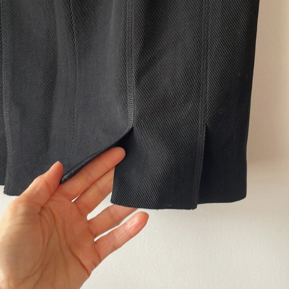 AKRIS PUNTO Skirt  black wool‎ Size 8 B5